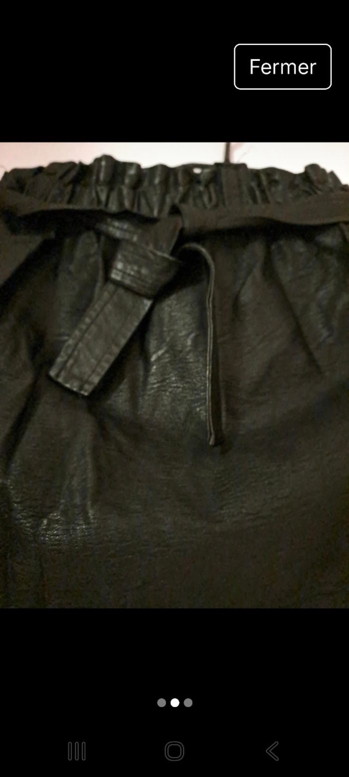 Jupe imitation cuir - photo numéro 2