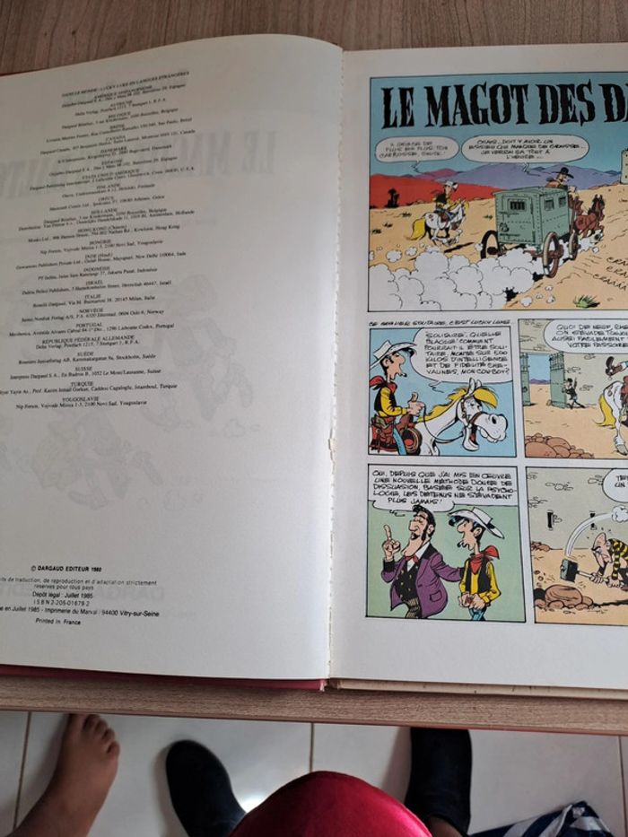 Livre Lucky lucke - photo numéro 3