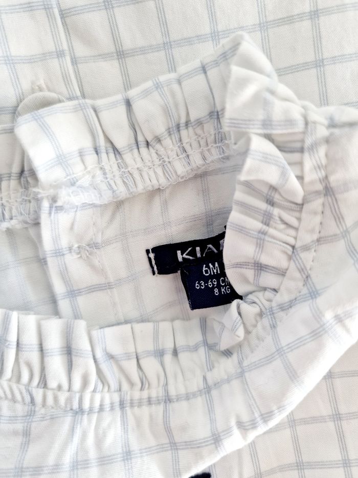 Kiabi - Blouse évasée avec fronces et longues manches - Neuve ! (6 mois) - photo numéro 5