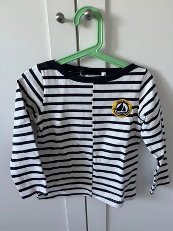Marinière petit bateau 5 ans
