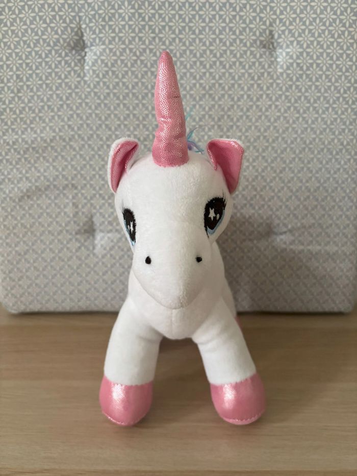 Peluche Licorne "Arc-En-Ciel" - photo numéro 3