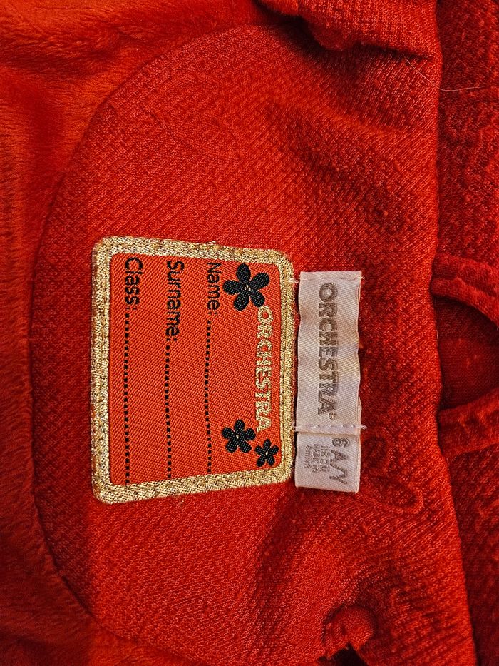 Veste style perfecto rouge 6 ans - photo numéro 6