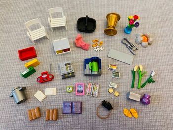 Lot accessoires maison playmobil 