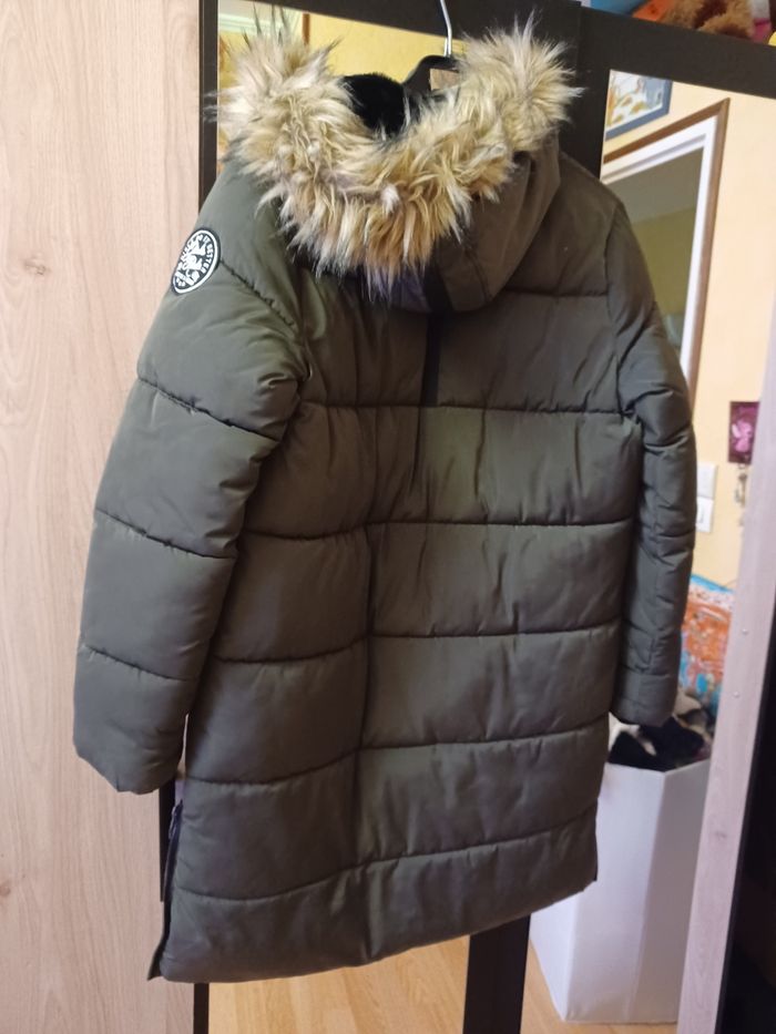 Manteau fille avec capuche - photo numéro 3