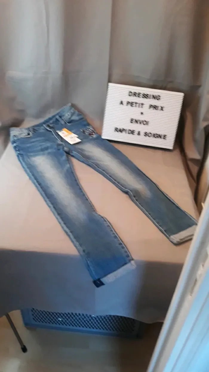 Jeans a revers 10 ans - photo numéro 2