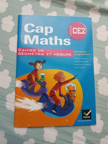 Cahier de géométrie ce2