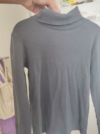 #kytie10ansfille. Col roulé sous pull manches longues taille 10 ans