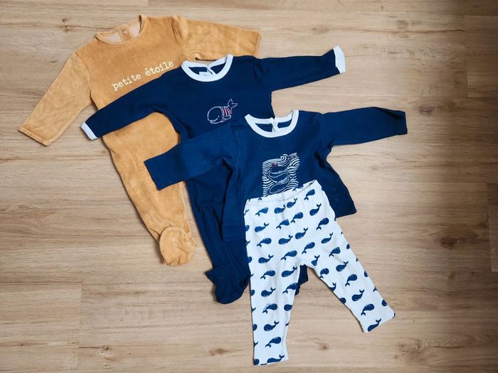 Lot de 3 pyjamas