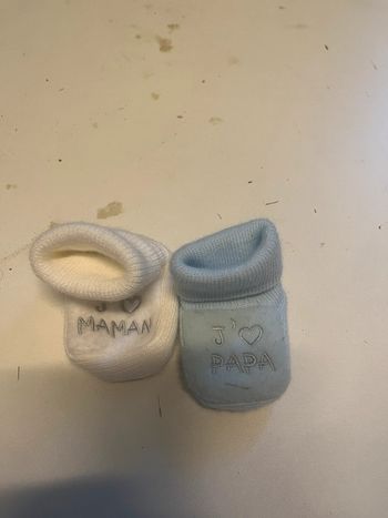 Chaussette maman papa