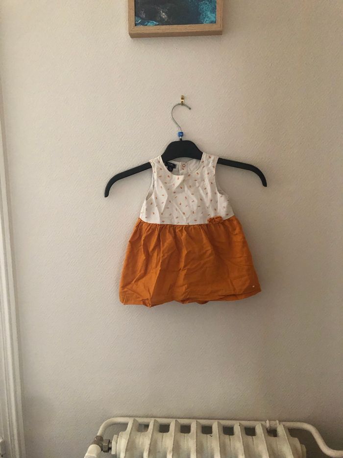 Petit robe d’été fille Biabi 9 mois - photo numéro 2