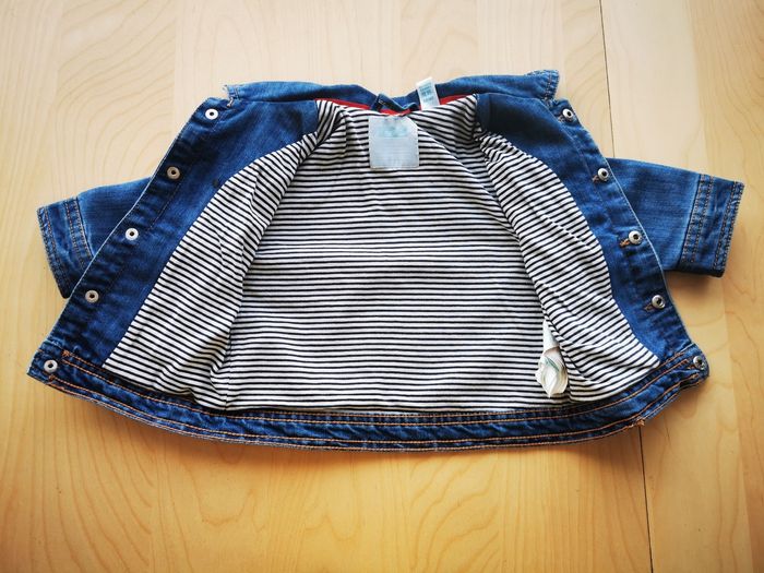 Veste en jean 6 mois - photo numéro 3