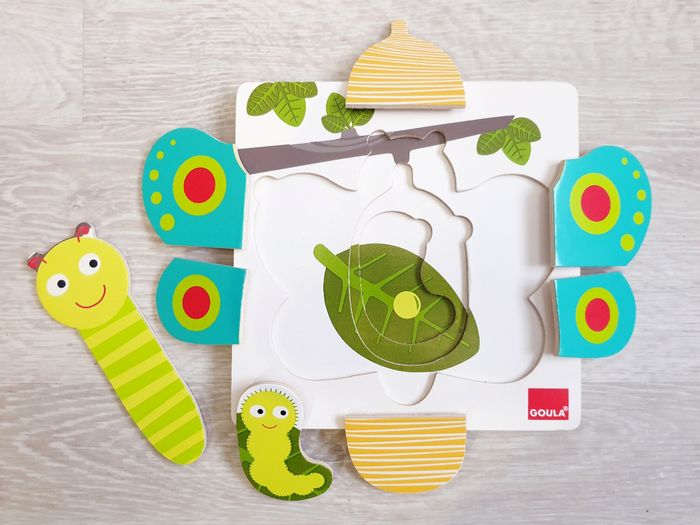 Puzzle 3 Niveaux Papillon - Goula - photo numéro 4