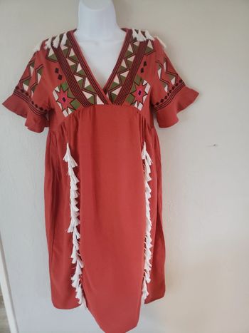 Robe large a motif