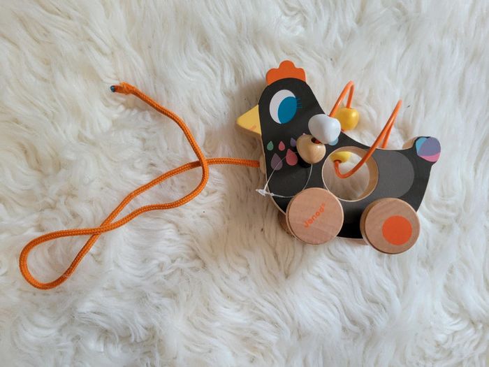 Poule à tirer janod - photo numéro 2