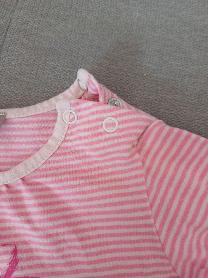 T-shirt manches longues 3 mois grain de blé - photo numéro 4