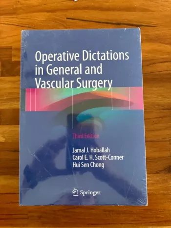Livre operative dictations in general and vascular surgery