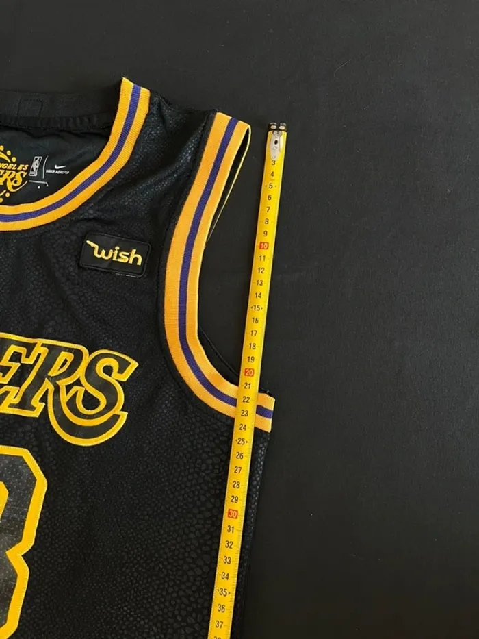 Maillot Lakers Numéro 23 Lebron James Swingman - photo numéro 6