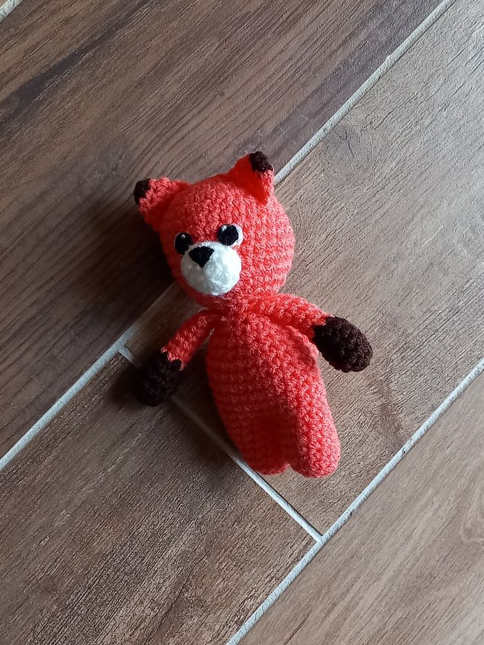 Amigurumi renard 15cm - photo numéro 2