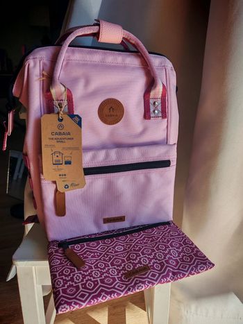 Sac cabaia small adventurer Assouan pink