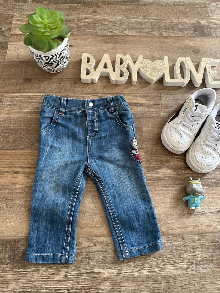 - Jeans Mes petits cailloux - 12 mois - Très bon état - photo numéro 2