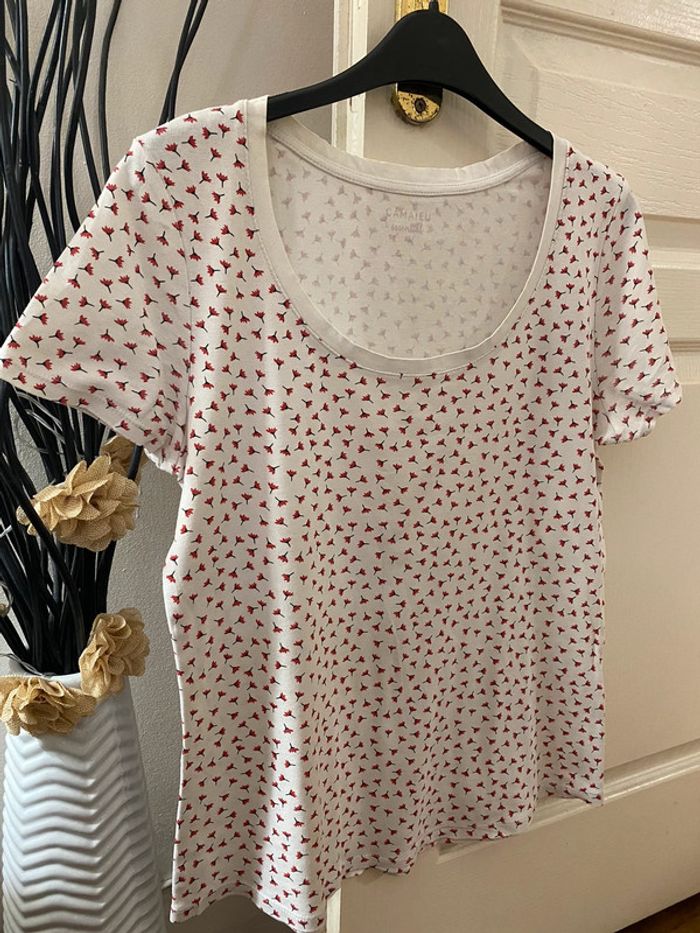 T-shirt Camaïeu Taille XL - photo numéro 10