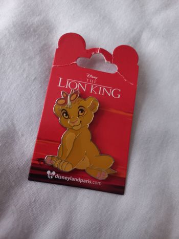 Pin's Le Roi Lion Disneyland Paris