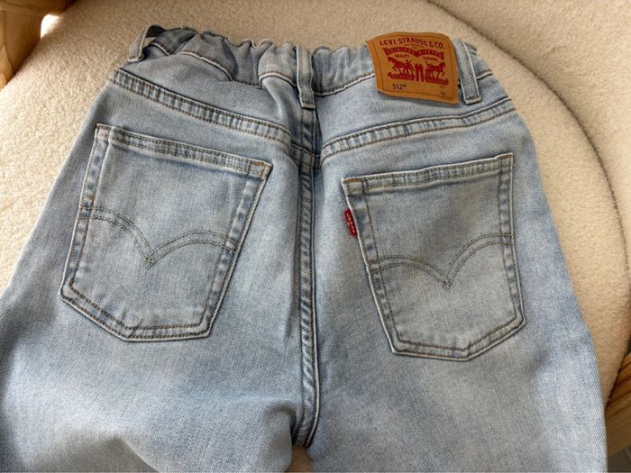 Jean 512 Levi’s  taper 16 ans bleu clair - photo numéro 4