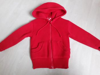 Gilet capuche 2 ans