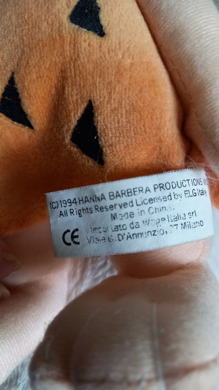 Peluche Fred Famille Pierrafeu - photo numéro 5