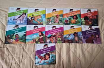 Lot 11 livres "une aventure avec"