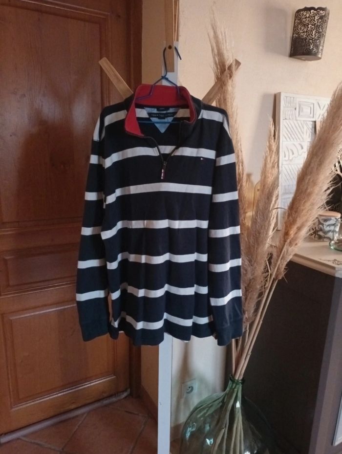Polo marinière Tommy Hilfiger