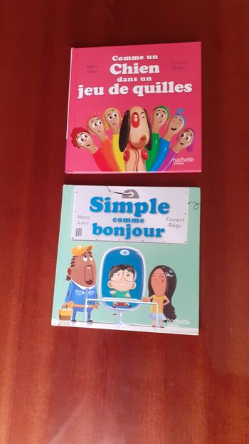 Lot de 2 livres pour enfant
