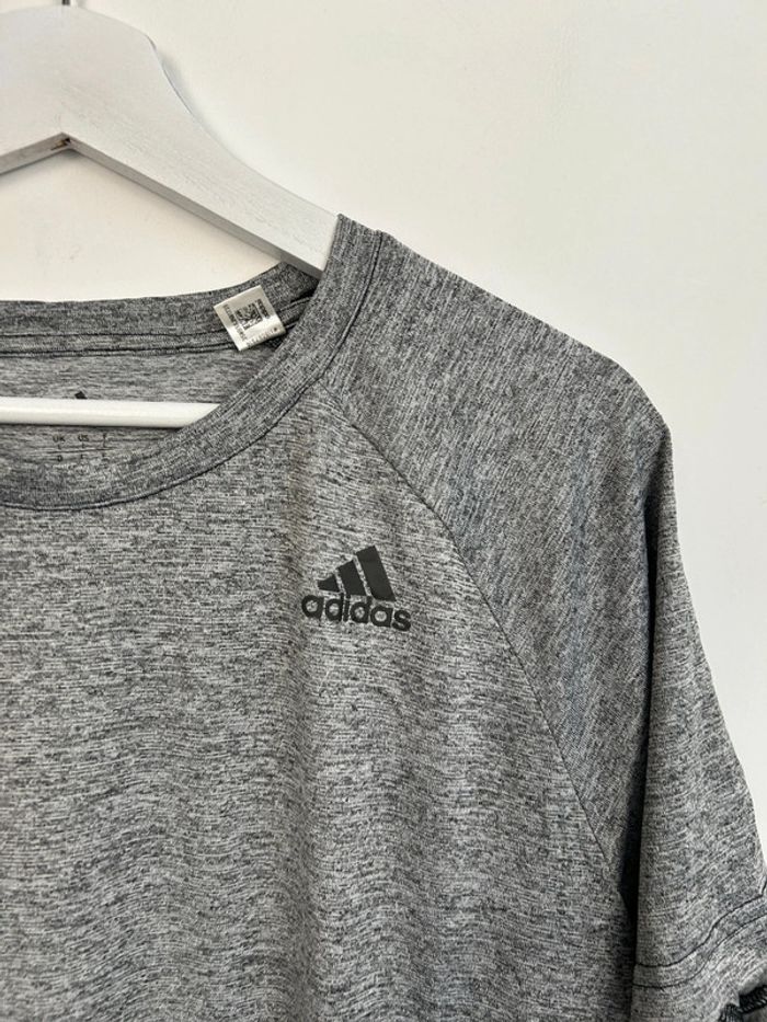 Maillot Adidas Homme Gris | Taille L | Très Bon État | Sport & Casual | #TM50 - photo numéro 3