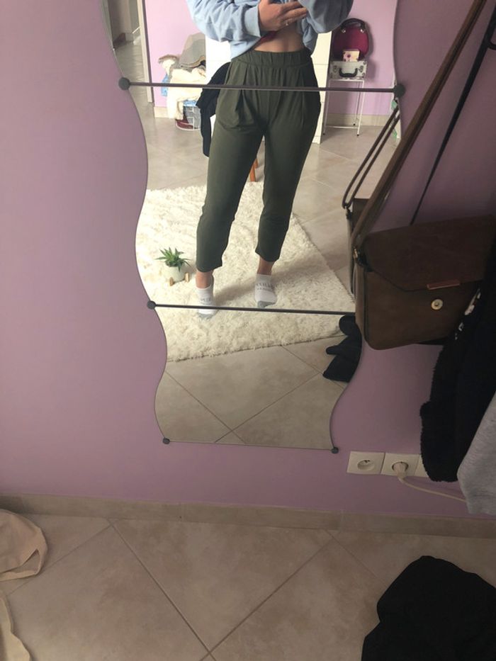 Pantalon léger taille haute - photo numéro 11