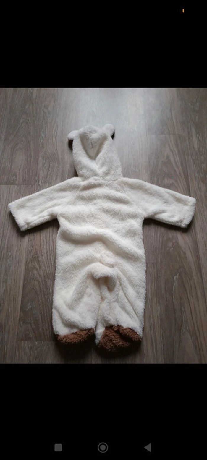 Combinaison molletonnée mixte 6/9 mois - photo numéro 2