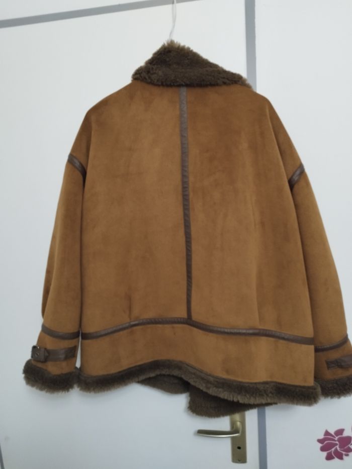 Blouson d'hiver femme Camaïeu fourrure à l'intérieur taille xl - photo numéro 5