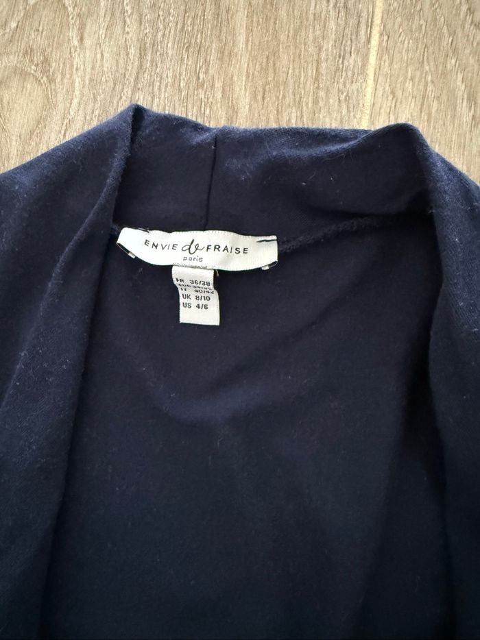 Combinaison grossesse & allaitement Envie de Fraise - taille 36/38 - bleu marine - photo numéro 4