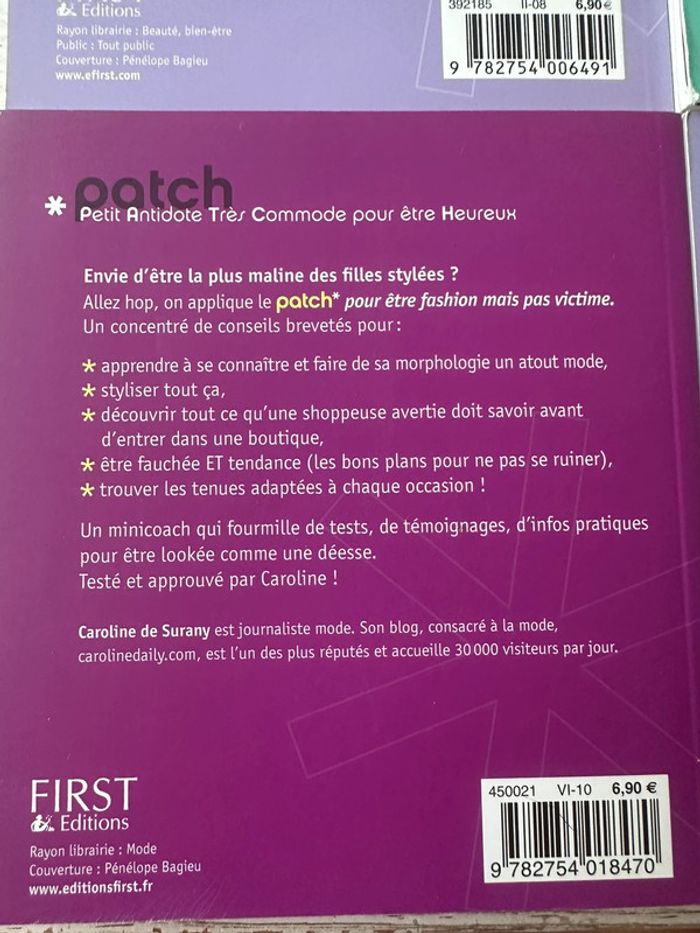Le Livre patch ou le lot au choix - photo numéro 3