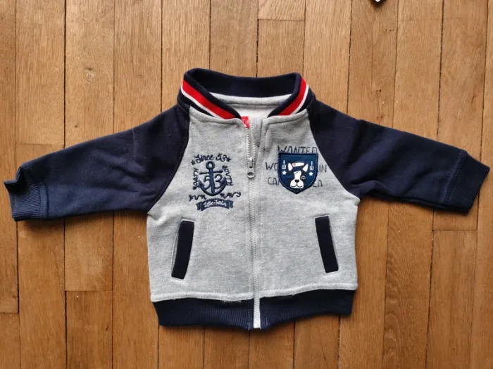 Veste zippée