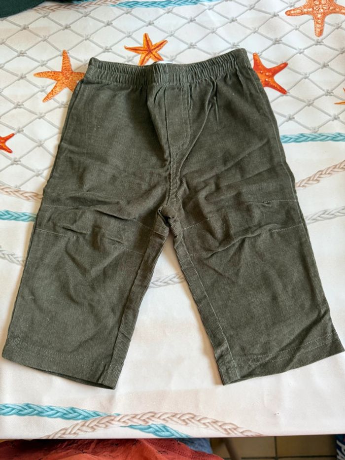 Pantalon vert foncé