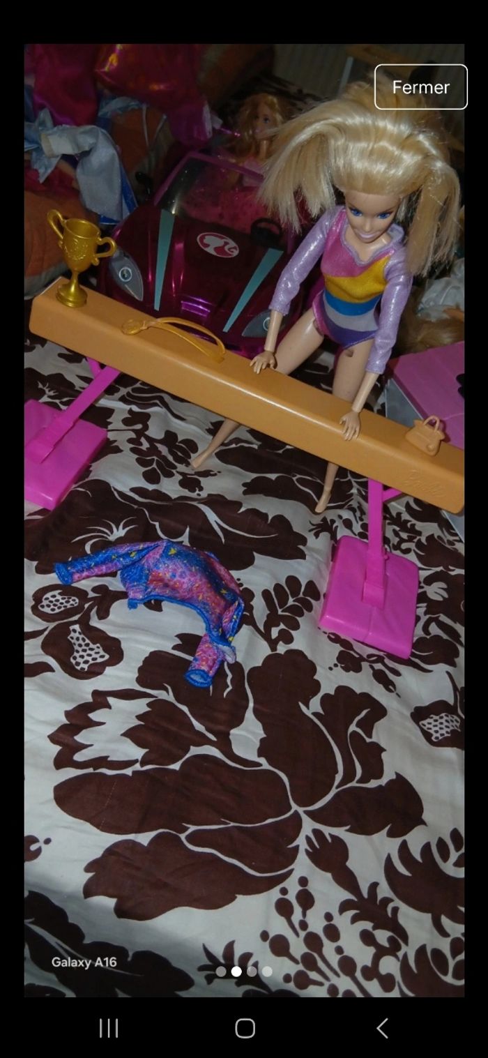 Barbie gymnase - photo numéro 2