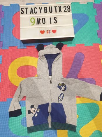 Veste Mickey 9 mois disney
