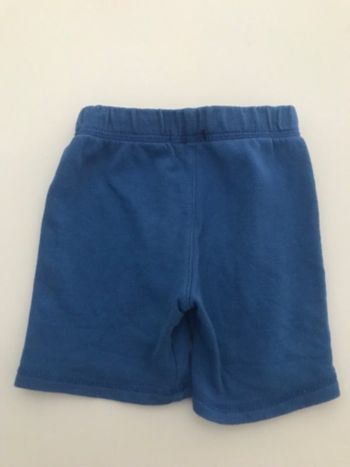 Short bébé bleu électrique 12 mois