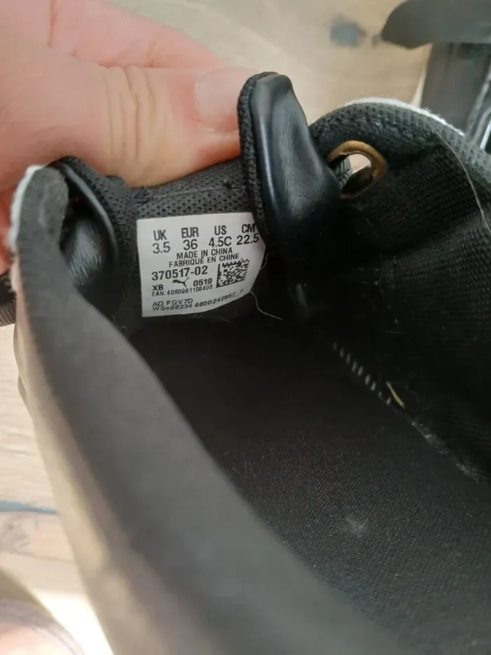 Basket puma noire 36 - photo numéro 6