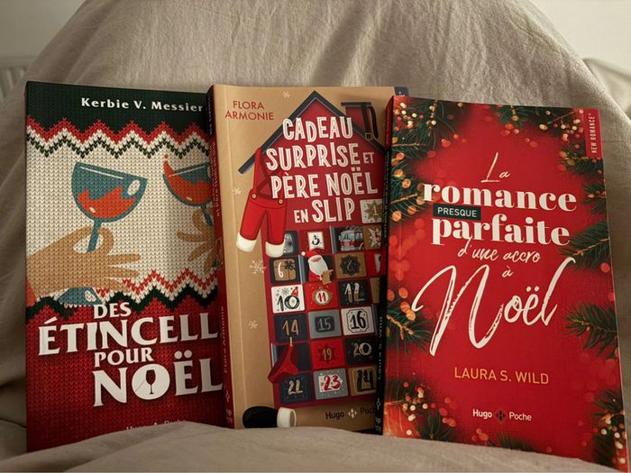 Lot de 3 romance de Noël
