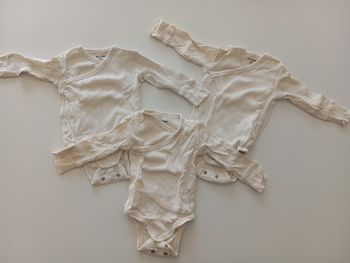 Lot de 3 body  évolutifs