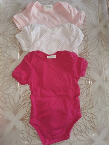 Lot de 3 bodies 3 mois