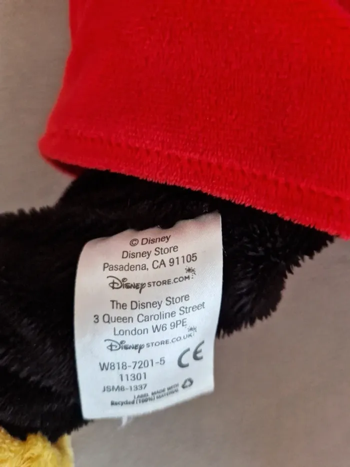 Peluche Mickey géante 100 cm Disneystore - photo numéro 8