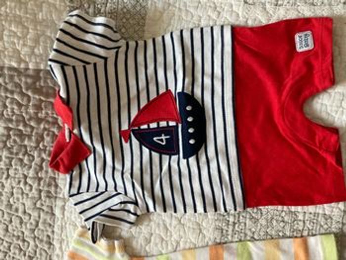 Lot 3 pyjamas short T 3 mois - photo numéro 3