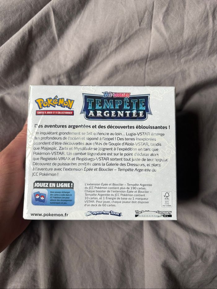 Display Pokémon Épée et Bouclier Tempête Argentée EB12 - photo numéro 4